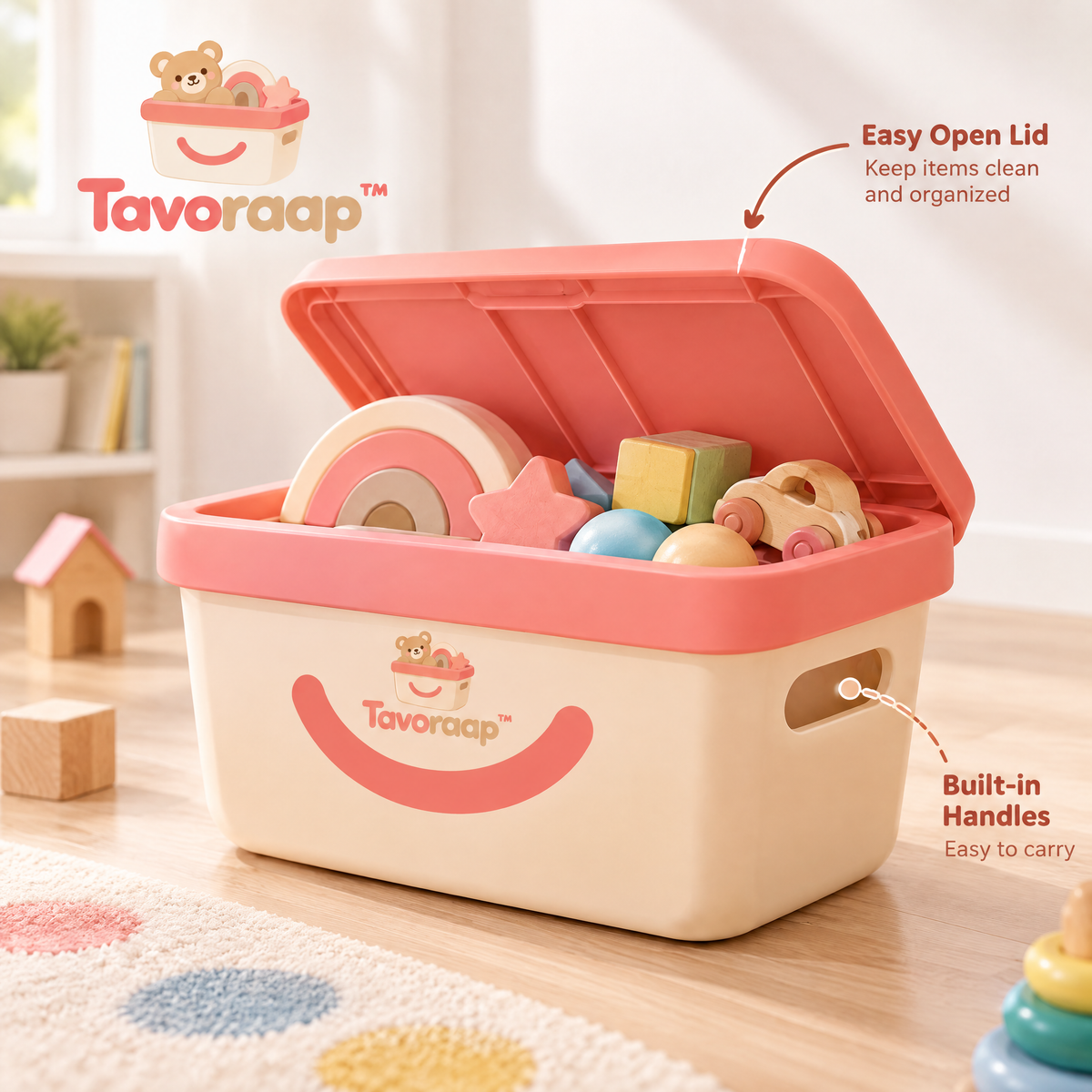 Tavoraap™ Children’s Art Supply Storage Station image 8