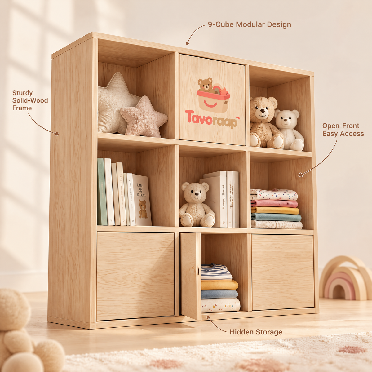 Tavoraap™ Children’s Cube Storage Organizer image 7