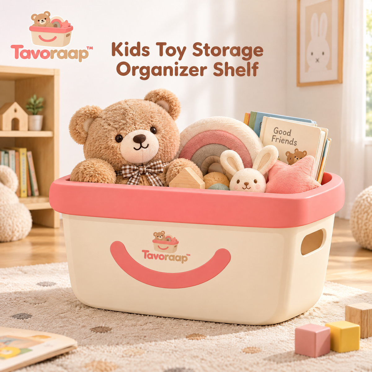 Tavoraap™ Kids Toy Storage Organizer Shelf image 2