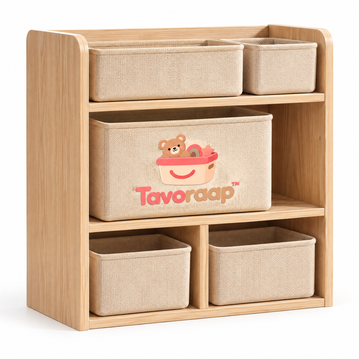Tavoraap™ Kids Toy Storage Basket Shelf image 1
