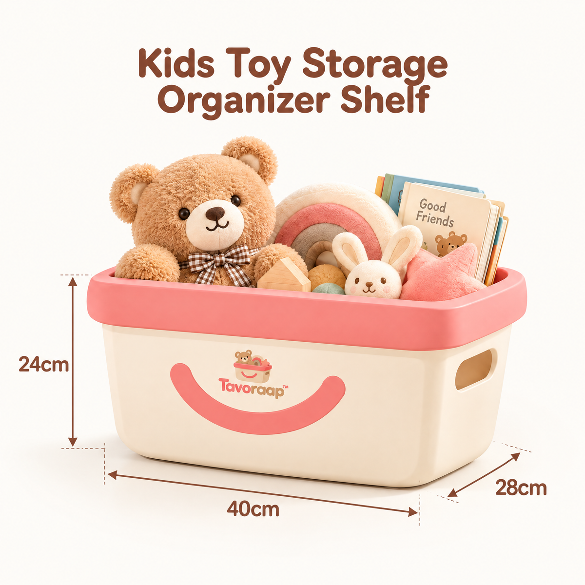 Tavoraap™ Kids Toy Storage Organizer Shelf image 4
