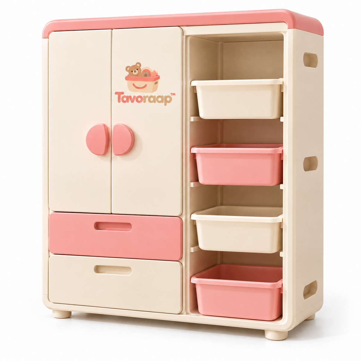 Tavoraap™ Kids Wardrobe Storage Cabinet image 6
